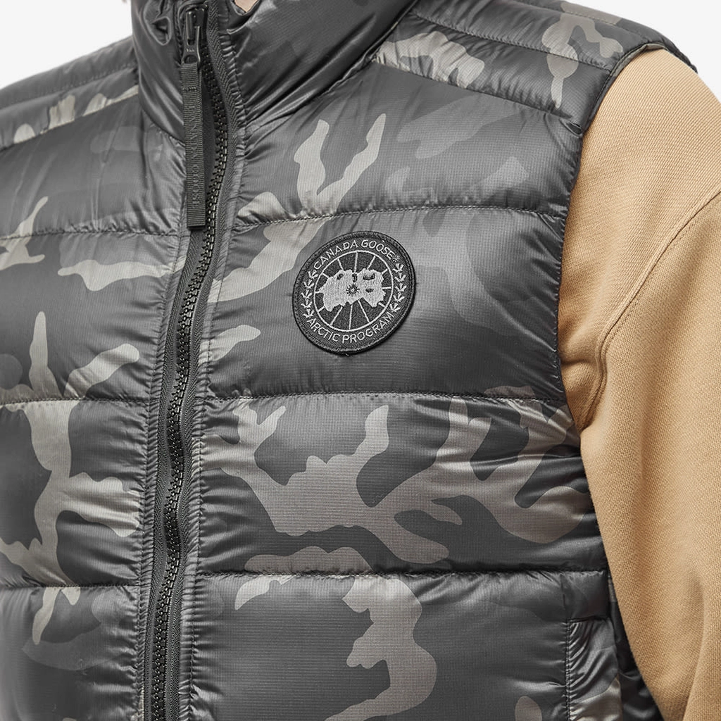 Canada Goose Men's Black Disc Crofton Vest Black Classic Camo